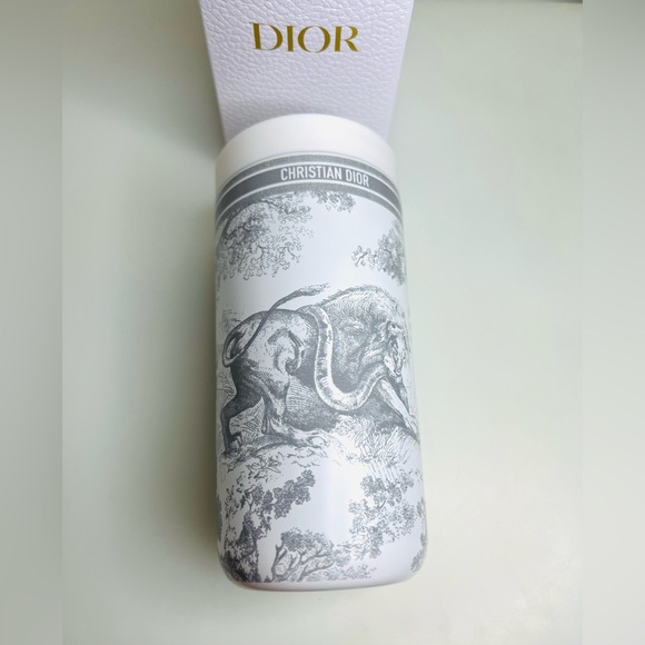 🌷 Christian Dior travel Flask (Cup) Toile de Jouy Pattern Insulated🌷 - Picture 2 of 7